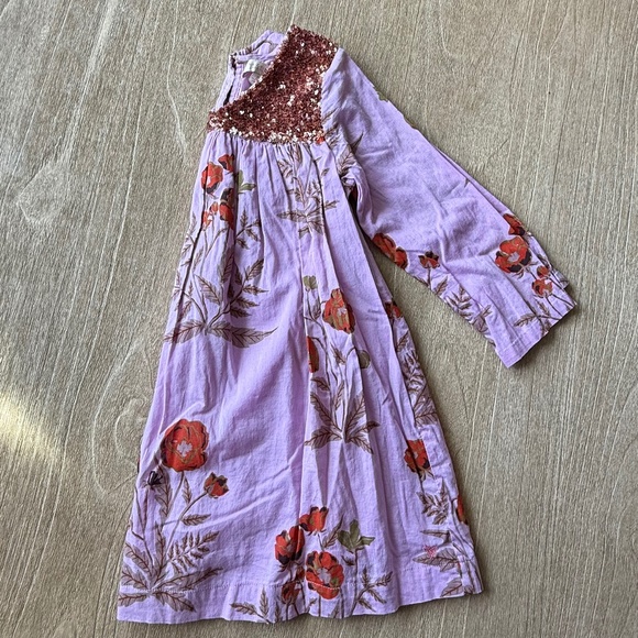Pink Chicken Courtney Dress - Lavender Poppy 3T NWOT! - Picture 5 of 5